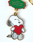 Snoopy - worlds best husband key ring