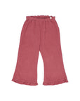 Buho - kids - soft velours girly pants - blush