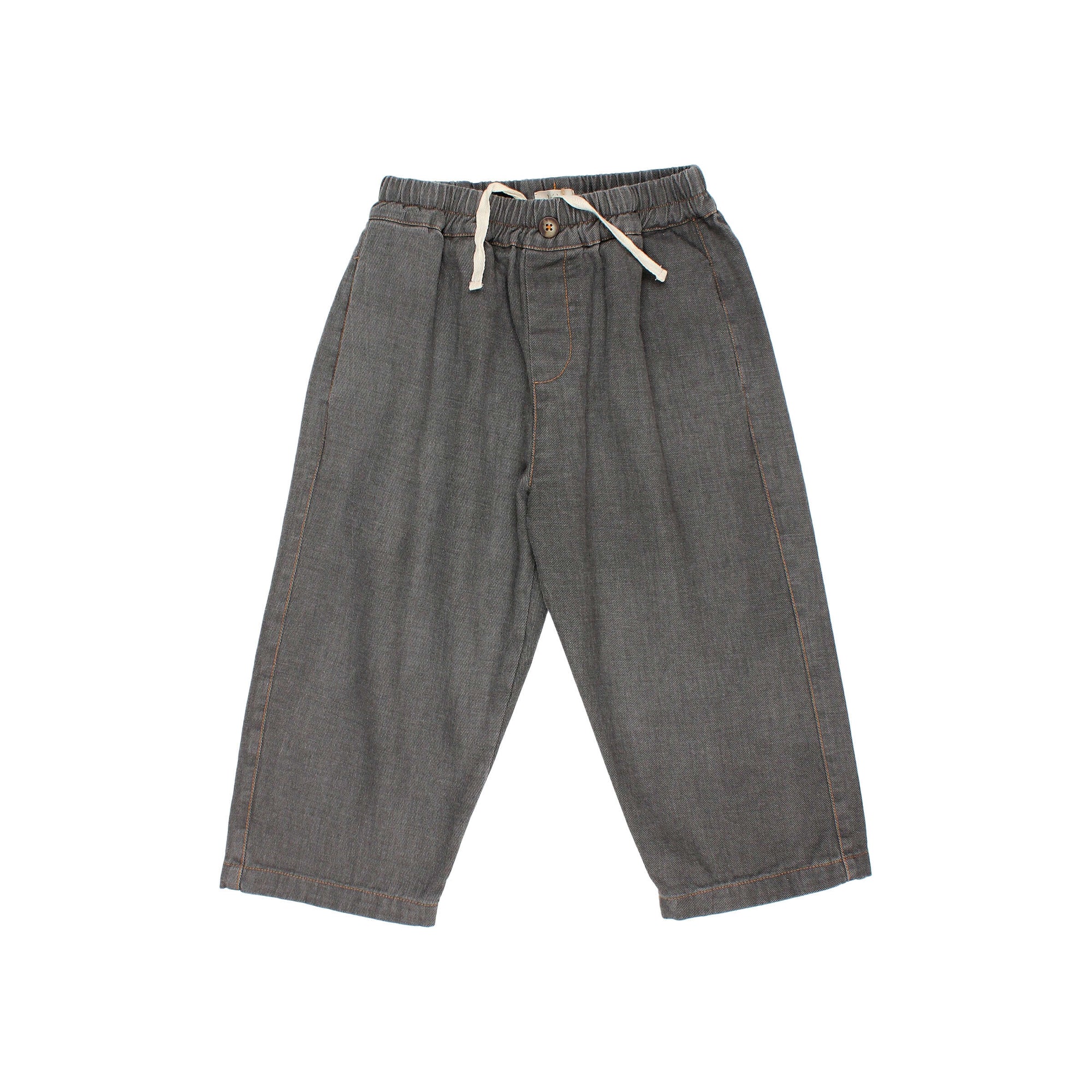 Buho - kids - denim pants - grey