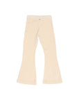 Buho - kids - velvet flare legging - ivory