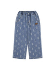 Jelly Mallow - love allover denim pants