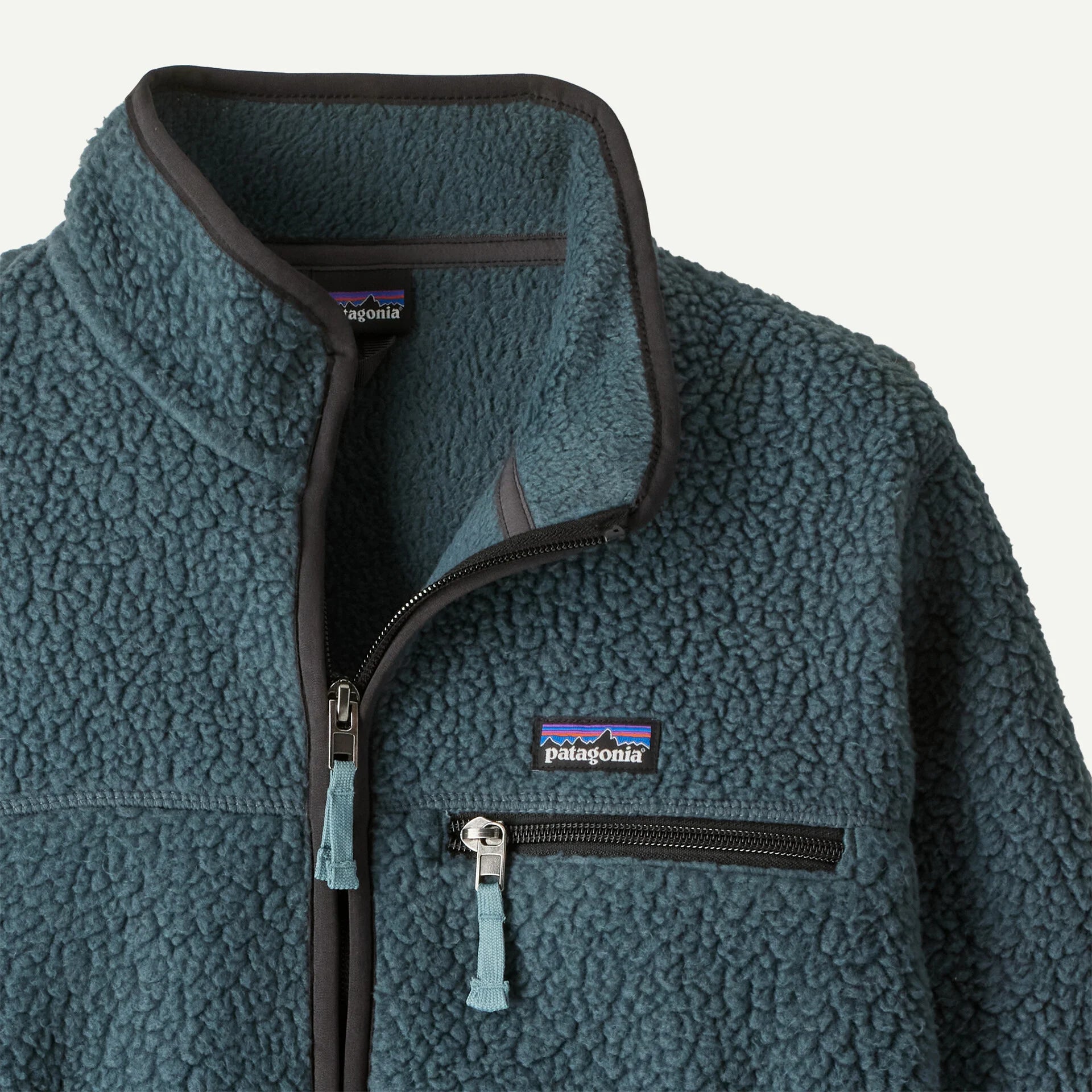 Patagonia - retro pile jacket - summit blue