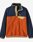 Patagonia - lw synch snap fleece pullover - redtail dust