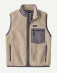 Patagonia - K's Retro-X fleece Vest - natural/may grey