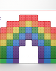 Smartek - magnetic building blocks - 78 pcs - rainbow 1