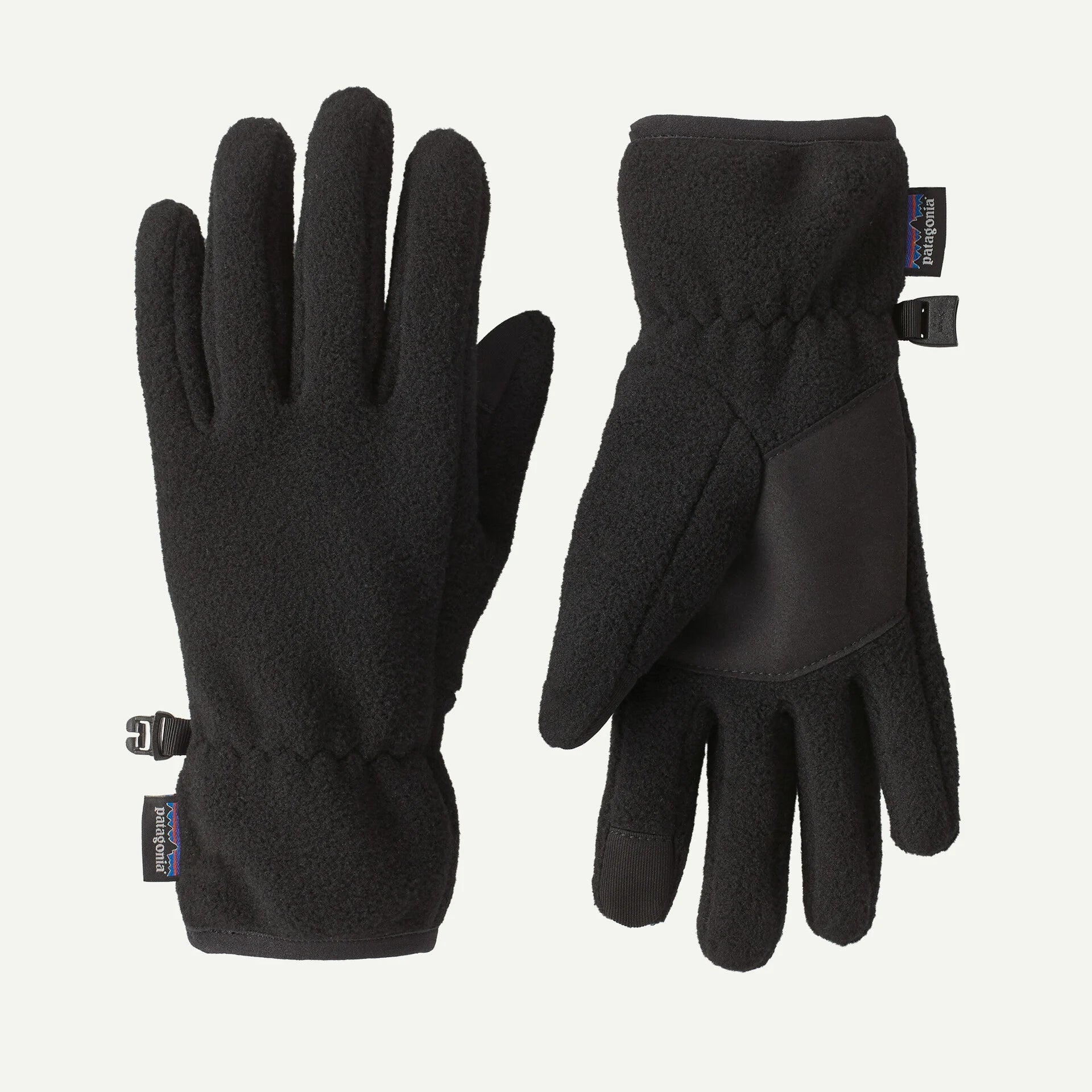 Patagonia - synch gloves - black solid