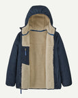 Patagonia - k's reversible ready freddy jacket - new navy