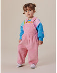 Goldie + Ace - SAMMY CORDUROY OVERALLS SWEET PEA