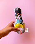 Amy Winehouse rattle - yellow