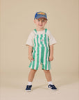 Goldie + Ace - happy stripe burton overalls