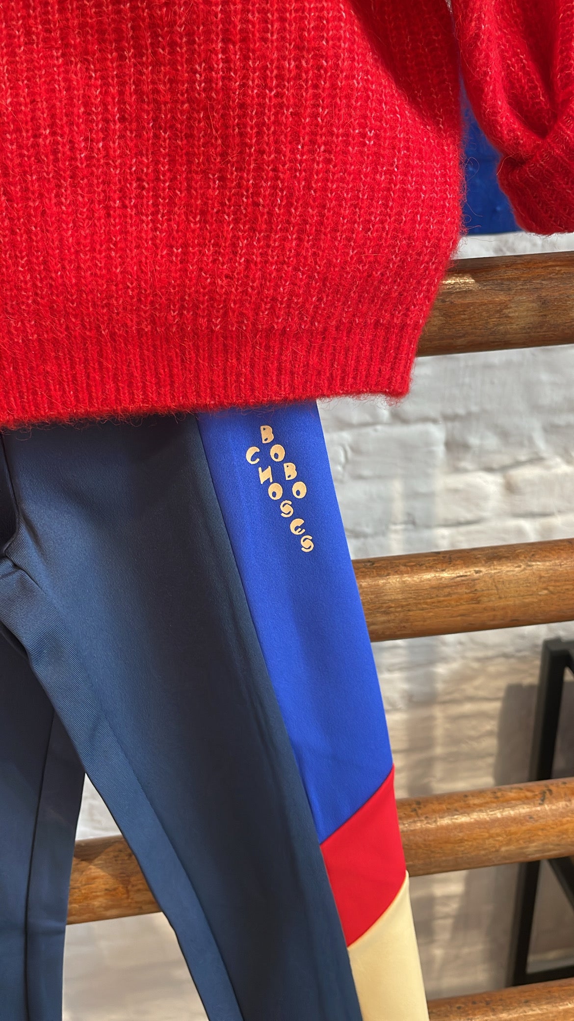 Bobo Choses - kids - sporty leggings - colorblock