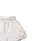 Gingersnaps - Jisoo Shorts with Butterfly Embroidery & Scalloped Edges