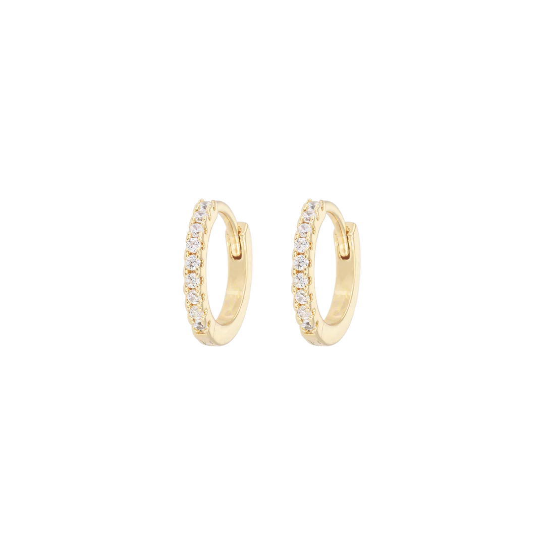 Emila - hoops - white