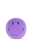 Smiley - fuzzy smiley - purple