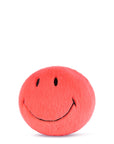 Smiley - fuzzy smiley - coral