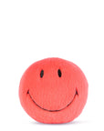 Smiley - fuzzy smiley - coral