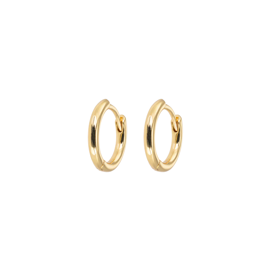 Emila - gold hoops