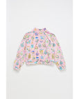 Maison Mangostan - porcelain velvet jacket - pink