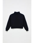 Maison Mangostan - florecitas sweatshirt - black