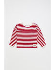 Maison Mangostan - stripes t-shirt - red/white