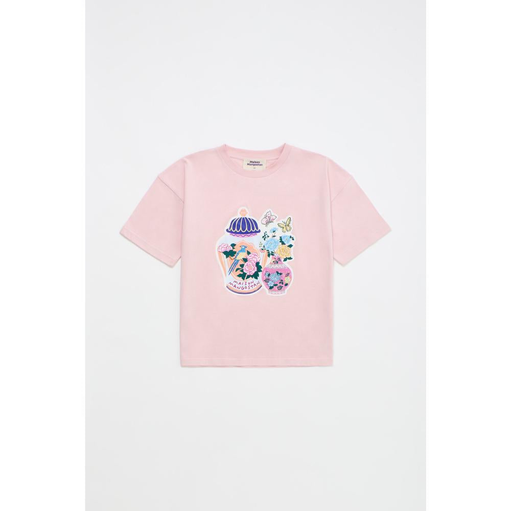 Maison Mangostan - porcelain t-shirt - pink