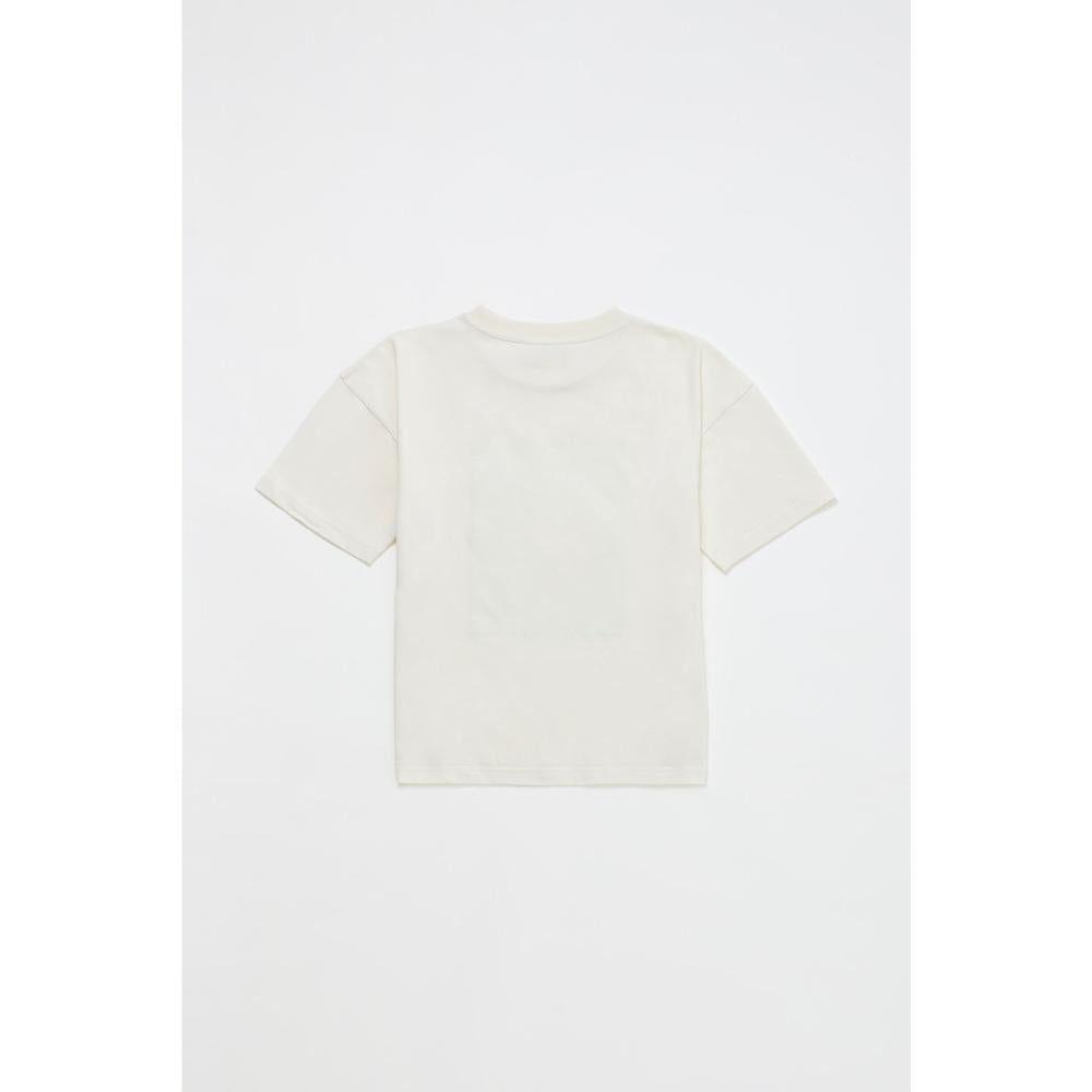 Maison Mangostan - ovejas t-shirt - cloudy white
