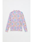 Maison Mangostan - postcard canale t-shirt - lilac