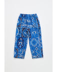 Maison Mangostan - carpet corduroy pants - blue