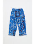 Maison Mangostan - carpet corduroy pants - blue