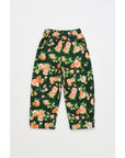 Maison Mangostan - cretona quilted pants - green