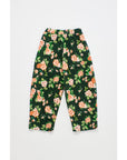 Maison Mangostan - cretona quilted pants - green