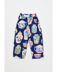 Maison Mangostan - porcelain quilted pants - blue