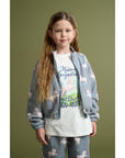 Maison Mangostan - ovejas t-shirt - cloudy white