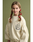 Maison Mangostan - ovejas sweatshirt - angora