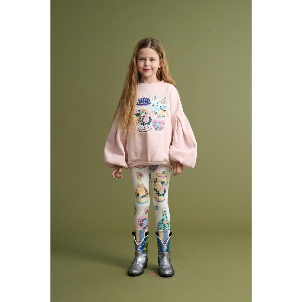 Maison Mangostan - porcelain sweatshirt - pink