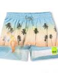 Molo - niko solid swimshorts - sunrise skate