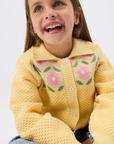 Goldie + Ace - dhalia knit collar cardigan