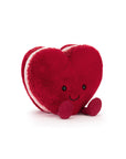 Jellycat - amuseables - arlette heart macaron