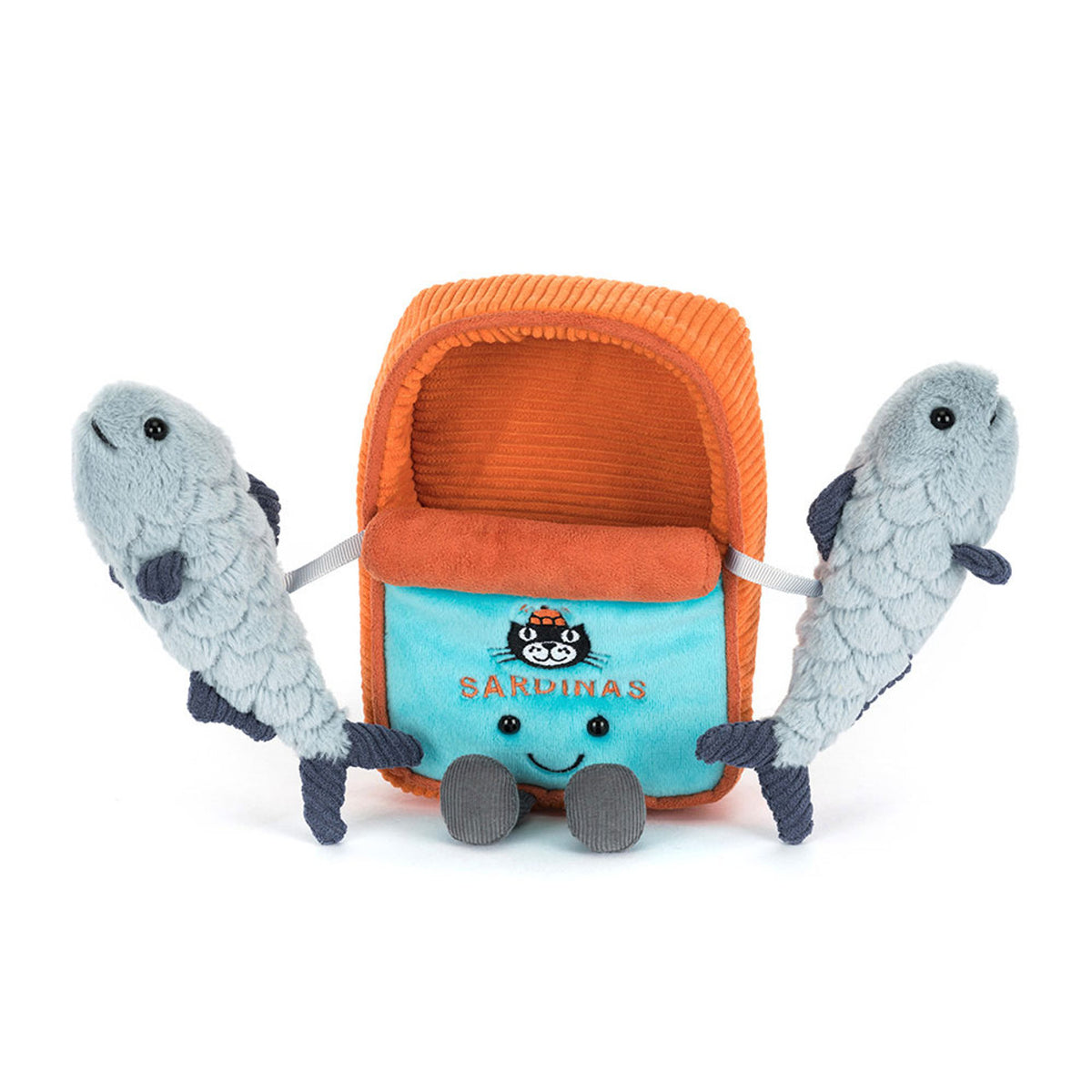 Jellycat - amuseables - sardine tin