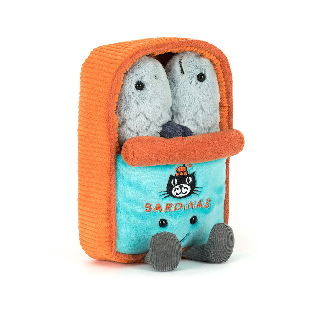 Jellycat - amuseables - sardine tin