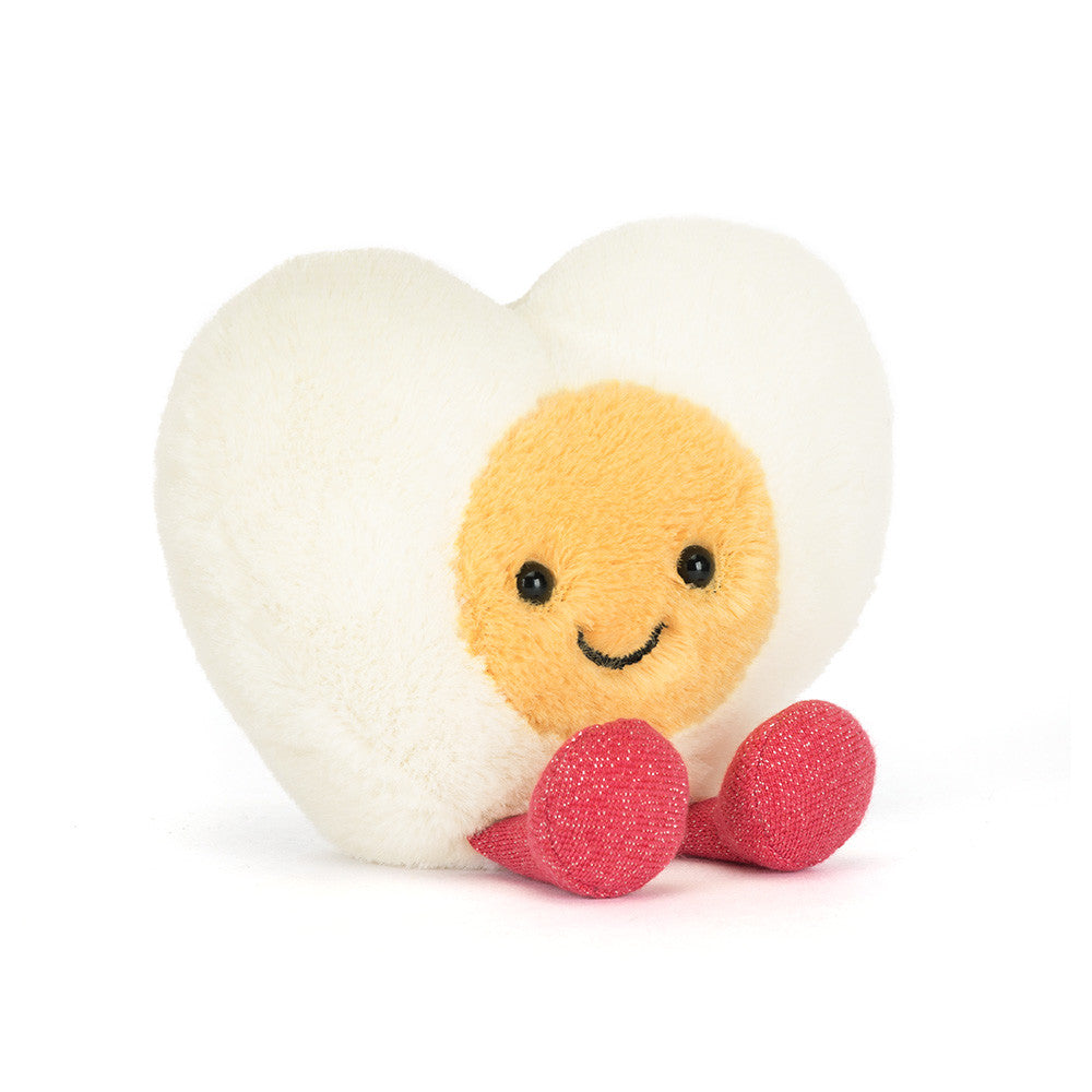 Jellycat - amuseables - heart boiled egg