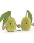 Jellycat - amuseables pair of olives