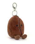 Jellycat - amuseables - coffee bean bag charm