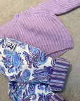 Pequeno tocon - wool sweater - lila