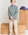 AO76 - American outfitters - oscar sweatshirt logo - forest