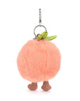 Jellycat - amuseables peach bag charm