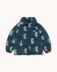 Tiny Cottons - kids - bears padded jacket - light navy