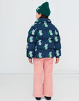 Tiny Cottons - kids - bears padded jacket - light navy