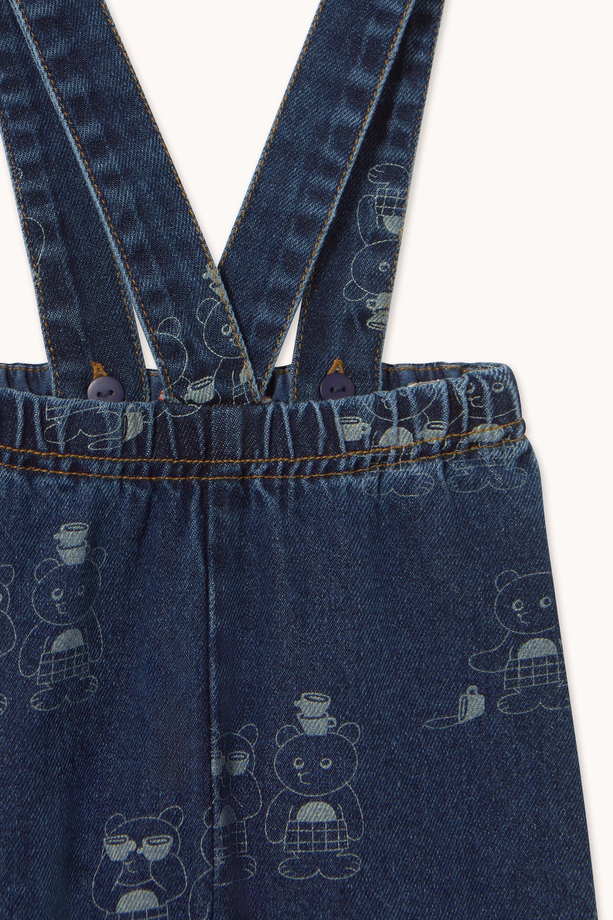Tiny Cottons - baby - tea room denim pants - dark wash