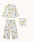 Tiny Cottons - kids - bears pyjama set - pastel blue